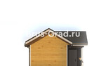 Проект бани из бруса ББ002