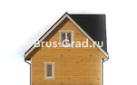 Проект бани из бруса ББ007