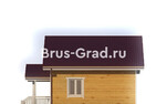Проект бани из бруса ББ011