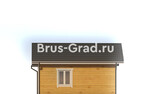 Проект бани из бруса ББ038