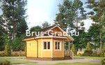 Проект бани из бруса ББ039