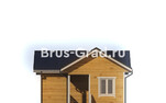 Проект бани из бруса ББ041