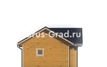 Проект бани из бруса ББ047