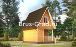 Проект бани из бруса ББ050