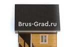 Проект бани из бруса ББ056