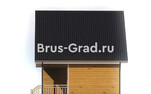 Проект бани из бруса ББ058