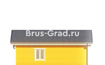 Проект каркасной бани БК002