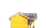 Проект каркасной бани БК002