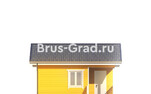 Проект каркасной бани БК012