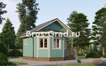 Проект каркасной бани БК039
