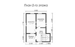 Проект дома из бруса ДБ015