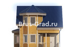 Проект дома из бруса ДБ030