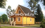 Проект дома из бруса ДБ035