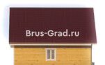 Проект дома из бруса ДБ041
