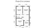 Проект дома из бруса ДБ042