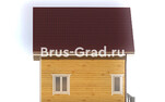 Проект дома из бруса ДБ073
