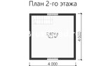 Проект дома из бруса ДБ091