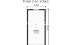 Проект дома из бруса ДБ094