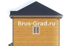 Проект дома из бруса ДБ199