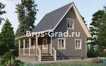 Проект каркасного дома ДК005