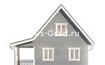 Проект каркасного дома ДК005