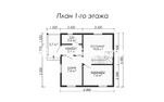 Проект каркасного дома ДК006