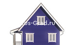 Проект каркасного дома ДК006