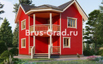 Проект каркасного дома ДК011