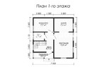 Проект каркасного дома ДК017