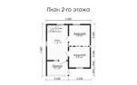 Проект каркасного дома ДК019