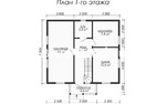 Проект каркасного дома ДК021