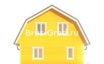 Проект каркасного дома ДК022