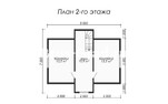 Проект каркасного дома ДК025