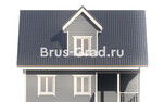 Проект каркасного дома ДК025