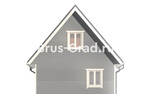 Проект каркасного дома ДК035