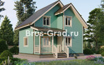 Проект каркасного дома ДК039