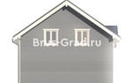 Проект каркасного дома ДК045