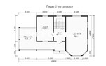 Проект каркасного дома ДК079