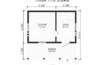 Проект каркасного дома ДК109