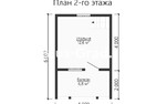 Проект каркасного дома ДК109
