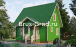 Проект каркасного дома ДК123