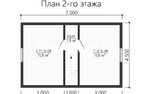 Проект каркасного дома ДК123