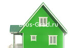 Проект каркасного дома ДК123