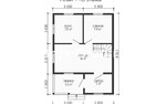 Проект каркасного дома ДК132