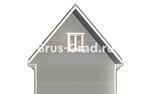Проект каркасного дома ДК135