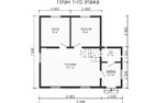Проект каркасного дома ДК145