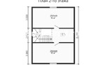 Проект каркасного дома ДК157