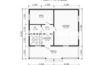 Проект каркасного дома ДК160