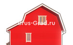 Проект каркасного дома ДК161