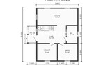 Проект каркасного дома ДК178